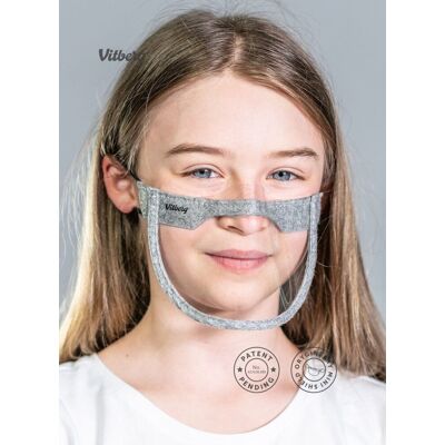 Vitberg, Mini Shield, maseczka rozmiar KIDS, 2 szt. + etui (bez zadruku) Vitberg, Mini Shield, maseczka rozmiar KIDS, 2 szt. + etui (bez zadruku)