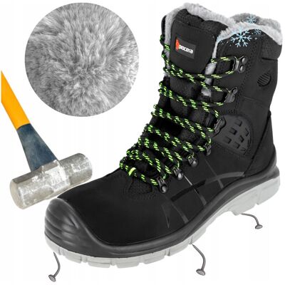 PROCERA Wysokie buty robocze męskie Zimowe Ocieplane Wodoodporne z Noskiem S3 r. 42 PROCERA Wysokie buty robocze męskie Zimowe Ocieplane Wodoodporne z Noskiem S3 r. 42