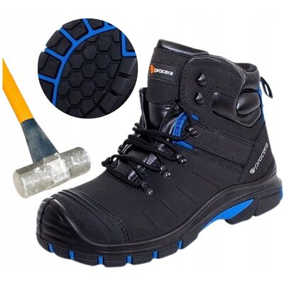 PROCERA Wysokie buty robocze trzewiki męskie odporne na GORĄCE PODŁOŻE z NOSKIEM 41 PROCERA Wysokie buty robocze trzewiki męskie odporne na GORĄCE PODŁOŻE z NOSKIEM 41