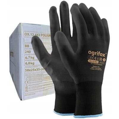 Wytrzymałe Rękawiczki Rękawice Robocze Ochronne Ogrifox Karton 240 Par R. 9 Wytrzymałe Rękawiczki Rękawice Robocze Ochronne Ogrifox Karton 240 Par R. 9