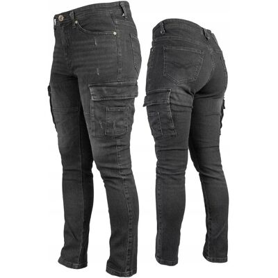 Urgent Wytrzymałe spodnie męskie JEANS BOJÓWKI robocze jeansy z przetarciami Urgent Wytrzymałe spodnie męskie JEANS BOJÓWKI robocze jeansy z przetarciami