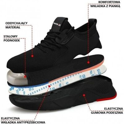 Yato Buty Robocze Sport.Pubs Sbp Roz. 43 Yato Buty Robocze Sport.Pubs Sbp Roz. 43