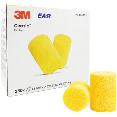 Zatyczki Stopery do uszu 3M Ear Classic 250 par Zatyczki Stopery do uszu 3M Ear Classic 250 par