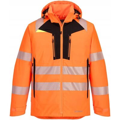 Portwest Zimowa kurtka ostrzegawcza DX4 Pomarańczowy/Czarny r. 6XL Portwest Zimowa kurtka ostrzegawcza DX4 Pomarańczowy/Czarny r. 6XL