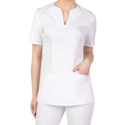 Bluza Damska Medyczna Kosmetyczna Spa Martex M-323 Biała S Bluza Damska Medyczna Kosmetyczna Spa Martex M-323 Biała S