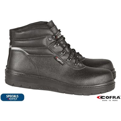 COFRA Buty Bezpieczne Asphalt, S2 Ps Hi Hro Fo, Trzewiki Robocze Odporne Na Kontakt Z Gorącym Podłożem COFRA Buty Bezpieczne Asphalt, S2 Ps Hi Hro Fo, Trzewiki Robocze Odporne Na Kontakt Z Gorącym Podłożem