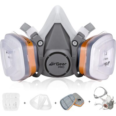 Inny producent Maska Ochronna M-500 Z Filtrami A1p2 Do Malowania I Szlifowania Inny producent Maska Ochronna M-500 Z Filtrami A1p2 Do Malowania I Szlifowania