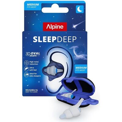 Zatyczki Do Uszu Alpine Sleepdeep M Do Spania Stopery Wyciszające Na Sen Zatyczki Do Uszu Alpine Sleepdeep M Do Spania Stopery Wyciszające Na Sen