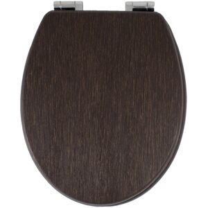 Deska sedesowa wolnoopadająca AWD INTERIOR MDF Venge 1098 wzór drewna ciemny brąz Deska sedesowa wolnoopadająca AWD INTERIOR MDF Venge 1098 wzór drewna ciemny brąz