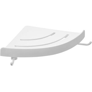 Inny producent Kuchinox Apo półka łazienkowa 24,4 cm narożna z rantem biały mat AKA604T Inny producent Kuchinox Apo półka łazienkowa 24,4 cm narożna z rantem biały mat AKA604T