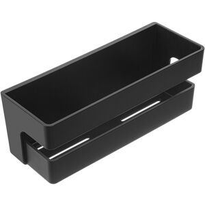 Inny producent Kuchinox Apo półka łazienkowa 28 cm z podwójnym rantem czarny mat AKA702T Inny producent Kuchinox Apo półka łazienkowa 28 cm z podwójnym rantem czarny mat AKA702T