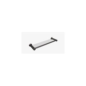 Półka łazienkowa szklana 50 cm ANDEX Classic 001/50NG czarna Półka łazienkowa szklana 50 cm ANDEX Classic 001/50NG czarna