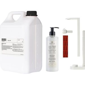Inny producent Prija, Zestaw Łazienkowy: Biały Uchwyt Na Butelkę, Odżywka Ochronna Do Włosów 380ml + Zapas 5l Uniwersalny Inny producent Prija, Zestaw Łazienkowy: Biały Uchwyt Na Butelkę, Odżywka Ochronna Do Włosów 380ml + Zapas 5l Uniwersalny