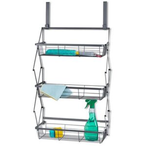 Tchibo Składana Półka Łazienkowa Wieszak Organizer Metalowy Tchibo Składana Półka Łazienkowa Wieszak Organizer Metalowy