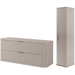 Inny producent SZAFKA 120 CM + SŁUPEK 139 CM ZESTAW ŁAZIENKOWY WISZĄCY KASZMIR FRONTY MDF Inny producent SZAFKA 120 CM + SŁUPEK 139 CM ZESTAW ŁAZIENKOWY WISZĄCY KASZMIR FRONTY MDF