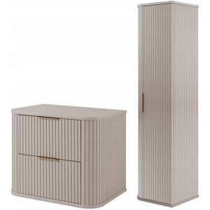 Inny producent SZAFKA 60 CM + SŁUPEK 139 CM ZESTAW ŁAZIENKOWY WISZĄCYKASZMIR FRONT MDF Inny producent SZAFKA 60 CM + SŁUPEK 139 CM ZESTAW ŁAZIENKOWY WISZĄCYKASZMIR FRONT MDF
