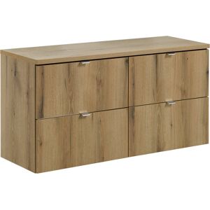Szafka Łazienkowa 120X40Cm Z Blatem I Szufladami Drewniana Comad (Zestaw) Szafka Łazienkowa 120X40Cm Z Blatem I Szufladami Drewniana Comad (Zestaw)