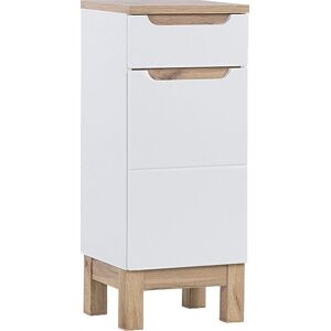 Comad Szafka łazienkowa BALI WHITE 810 półsłupek biały Comad Szafka łazienkowa BALI WHITE 810 półsłupek biały