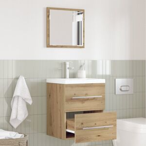 vidaXL Szafka Łazienkowa Dąb rzemieślniczy 41 x 38.5 x 48 vidaXL Szafka Łazienkowa Dąb rzemieślniczy 41 x 38.5 x 48