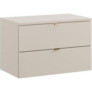 Comad Szafka Łazienkowa Na Przedmioty 80X45Cm Z Szufladami Beżowa + Blat Loft Comad Szafka Łazienkowa Na Przedmioty 80X45Cm Z Szufladami Beżowa + Blat Loft