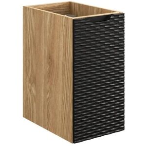 Comad Szafka łazienkowa OCEAN BLACK 81-30-1D 30cm dąb olejowany/czarna Comad Szafka łazienkowa OCEAN BLACK 81-30-1D 30cm dąb olejowany/czarna