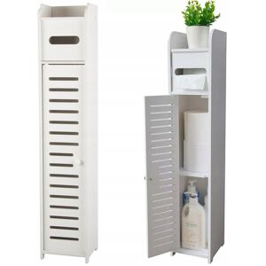 VERK GROUP Szafka Łazienkowa Słupek Regał Organizer Na Papier VERK GROUP Szafka Łazienkowa Słupek Regał Organizer Na Papier