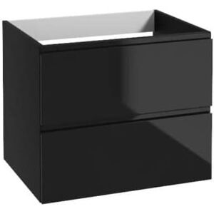 DEFTRANS Szafka łazienkowa wisząca czarna 60x50cm bez blatu pod umywalkę DEFTRANS Szafka łazienkowa wisząca czarna 60x50cm bez blatu pod umywalkę