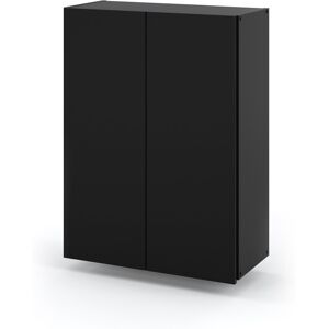 Hurtownia Mebli Szafka Łazienkowa Wisząca Nad Umywalkę 60cm Loft Bezuchwytowa Czarna Mat Hurtownia Mebli Szafka Łazienkowa Wisząca Nad Umywalkę 60cm Loft Bezuchwytowa Czarna Mat