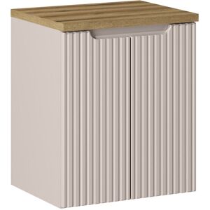 Comad Szafka Łazienkowa Z Blatem I Dwoma Drzwiami 50X40Cm Kaszmir Do Łazienki Comad Szafka Łazienkowa Z Blatem I Dwoma Drzwiami 50X40Cm Kaszmir Do Łazienki