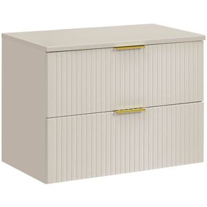 Comad Szafka Łazienkowa Z Blatem I Dwoma Szufladami 80X45Cm Kaszmir Do Łazienki Comad Szafka Łazienkowa Z Blatem I Dwoma Szufladami 80X45Cm Kaszmir Do Łazienki