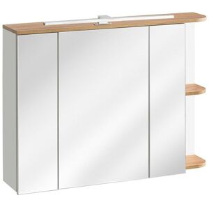 Comad Szafka łazienkowa z lustrem 90 cm Platinum Comad Szafka łazienkowa z lustrem 90 cm Platinum
