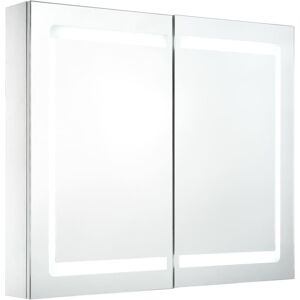 VMP Szafka łazienkowa z lustrem i LED, 80 x 12,2 x 68 cm VMP Szafka łazienkowa z lustrem i LED, 80 x 12,2 x 68 cm