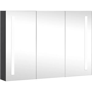 VMP Szafka łazienkowa z lustrem i LED, 89x14x62 cm VMP Szafka łazienkowa z lustrem i LED, 89x14x62 cm