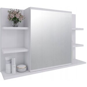 BETTER HOME SZAFKA ŁAZIENKOWA Z LUSTREM I PÓŁKAMI SZAFKA LUSTRZANA 80/50 - BIAŁY MAT BETTER HOME SZAFKA ŁAZIENKOWA Z LUSTREM I PÓŁKAMI SZAFKA LUSTRZANA 80/50 - BIAŁY MAT
