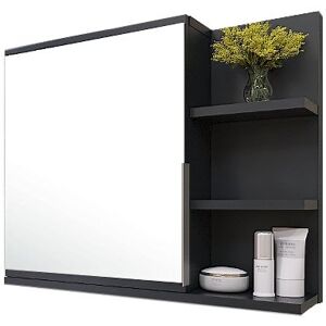 Szafka łazienkowa z lustrem i półkami Szafka lustrzana Better Home 60 cm Szafka łazienkowa z lustrem i półkami Szafka lustrzana Better Home 60 cm