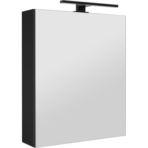 MyFurni Szafka łazienkowa z lustrem oświetleniem lampką led lustrzana wisząca 50 cm MyFurni Szafka łazienkowa z lustrem oświetleniem lampką led lustrzana wisząca 50 cm
