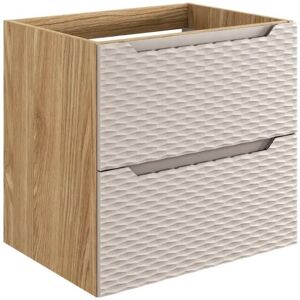 Comad Szafka pod umywalkę OCEAN BEIGE 82-60-2S 60cm dąb olejowany/beżowa Comad Szafka pod umywalkę OCEAN BEIGE 82-60-2S 60cm dąb olejowany/beżowa
