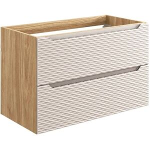 Comad Szafka pod umywalkę OCEAN BEIGE 82-90-2S 90cm dąb olejowany/beżowa Comad Szafka pod umywalkę OCEAN BEIGE 82-90-2S 90cm dąb olejowany/beżowa