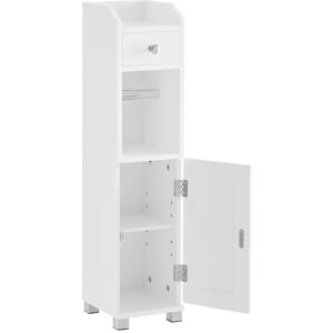 songmics Szafka WC, Szafka łazienkowa, Półka łazienkowa z regul songmics Szafka WC, Szafka łazienkowa, Półka łazienkowa z regul