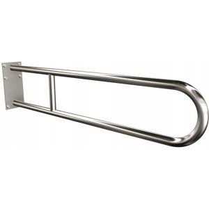 Uchwyt półokrągły stały 80cm z płytą Ø32 ANDEX Bez Barier 827/80CC stal nierdzewna polerowana Uchwyt półokrągły stały 80cm z płytą Ø32 ANDEX Bez Barier 827/80CC stal nierdzewna polerowana