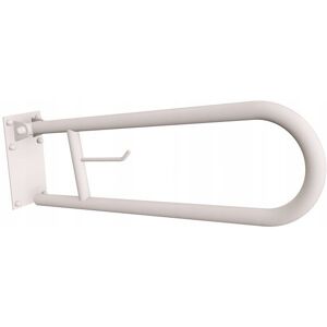 ANDEX Uchwyt półokrągły uchylny z płytą długość 60cm z wieszakiem na papier BIAŁY ANDEX Uchwyt półokrągły uchylny z płytą długość 60cm z wieszakiem na papier BIAŁY