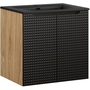 Umywalka Ceramiczna Czarna + Szafka Łazienkowa 120Cm Czarna Comad (Zestaw) Umywalka Ceramiczna Czarna + Szafka Łazienkowa 120Cm Czarna Comad (Zestaw)