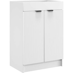 vidaXL Szafka łazienkowa pod umywalkę Biały 78,5 x 37,5 x 81 cm vidaXL Szafka łazienkowa pod umywalkę Biały 78,5 x 37,5 x 81 cm