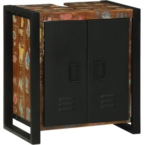 vidaXL Szafka na zlew 55x35x60 cm Lite drewno z odzysku vidaXL Szafka na zlew 55x35x60 cm Lite drewno z odzysku