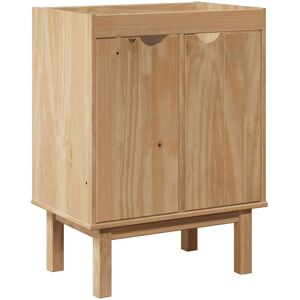 vidaXL Szafka pod umywalkę OTTA - Rustykalna sosna - 59x40x80cm - Meble łazienkowe vidaXL Szafka pod umywalkę OTTA - Rustykalna sosna - 59x40x80cm - Meble łazienkowe