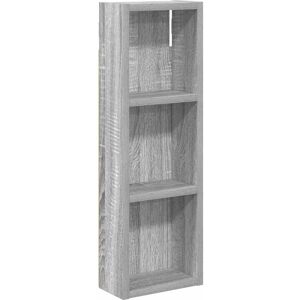 vidaXL Szafka ścienna łazienkowa Szary Sonoma 20 x 10 x 60,5 cm vidaXL Szafka ścienna łazienkowa Szary Sonoma 20 x 10 x 60,5 cm