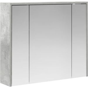 vidaXL Szafka z lustrem do łazienki Betonowy szary 73,5 x 16 x 62,5 cm vidaXL Szafka z lustrem do łazienki Betonowy szary 73,5 x 16 x 62,5 cm