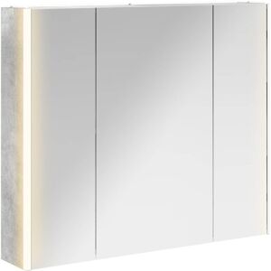 vidaXL Szafka z lustrem do łazienki Betonowy szary 83,5 x 15,5 x 70 cm vidaXL Szafka z lustrem do łazienki Betonowy szary 83,5 x 15,5 x 70 cm