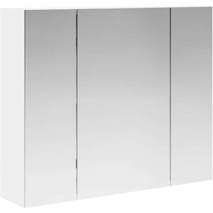 vidaXL Szafka z lustrem do łazienki Biały 60 x 14,5 x 50 cm vidaXL Szafka z lustrem do łazienki Biały 60 x 14,5 x 50 cm