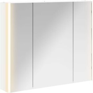 vidaXL Szafka z lustrem do łazienki Biały 83,5 x 15,5 x 70 cm vidaXL Szafka z lustrem do łazienki Biały 83,5 x 15,5 x 70 cm